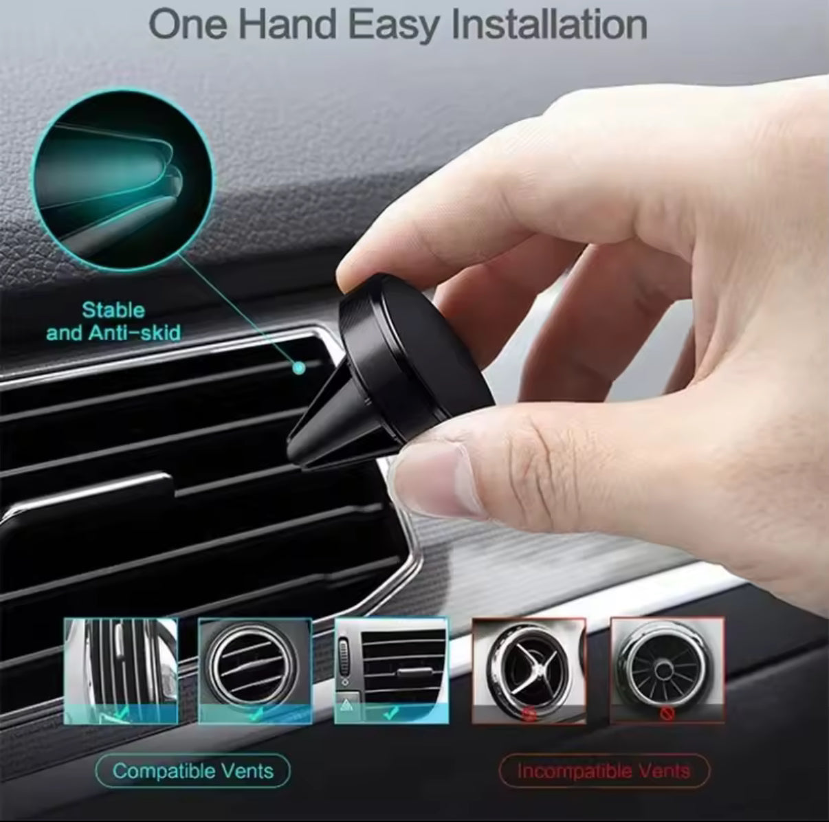 Magnetic Phone Mount for Car